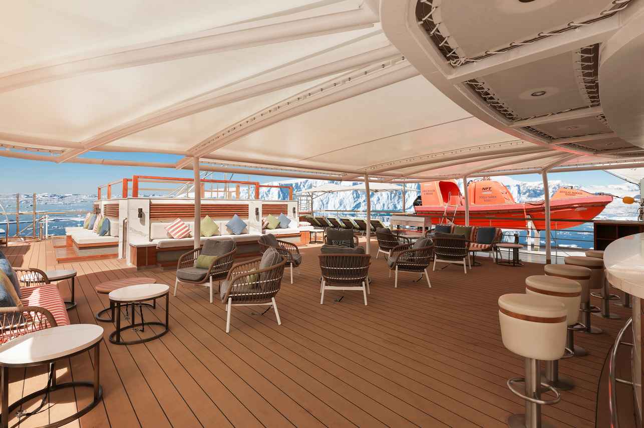 Lounge Externo - Douglas Mawson Antarctica