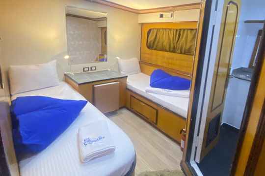 Lower Deck Twin Cabins