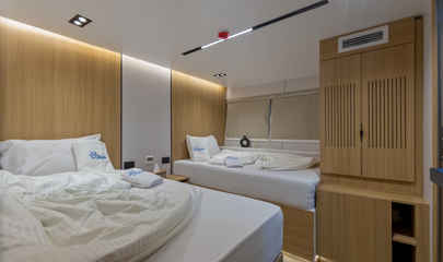 High Deck Triple Cabins