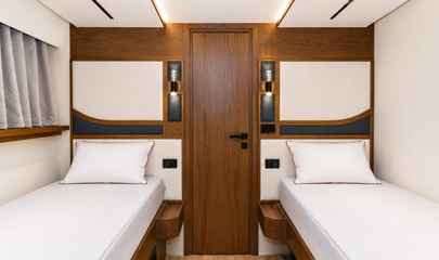 Twin Bed - Lower Deck