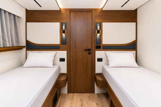 Twin Bed - Lower Deck
