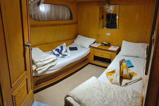 Twin Lower Deck Cabin