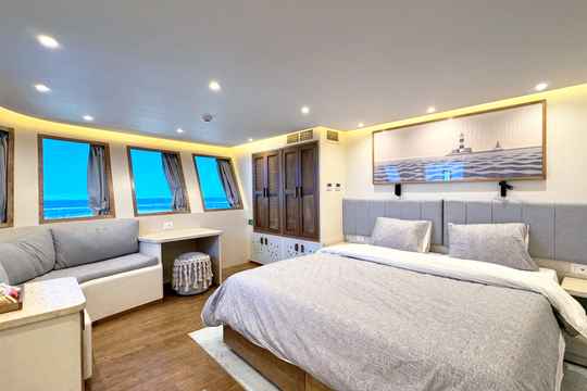 Twin Bed Convertible Suite - Upper Deck