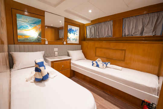 Lower Deck Twin Cabin