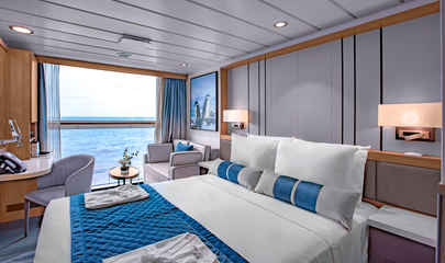 Solo French Balcony Stateroom