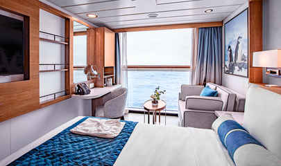 Solo French Balcony Stateroom