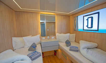Upper Deck Twin Cabins 9-10