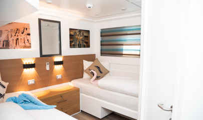 Upper Deck Deluxe Twin Cabins