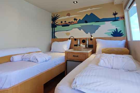 Upper Deck Twin Cabin