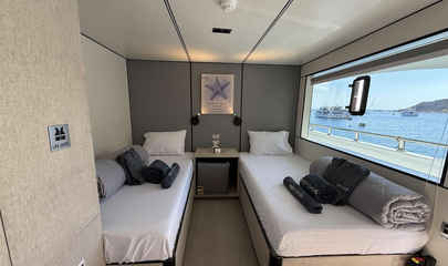 Upper Deck Twin Cabin