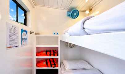 Twin Bunk Non Ensuite Cabin