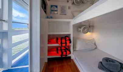 Twin Bunk Non Ensuite Cabin