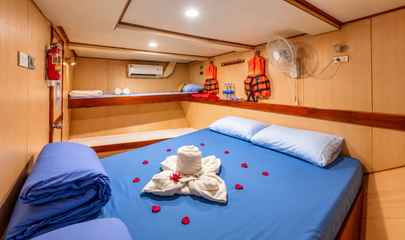 Double Bed Non Ensuite Cabin (Lower Deck)