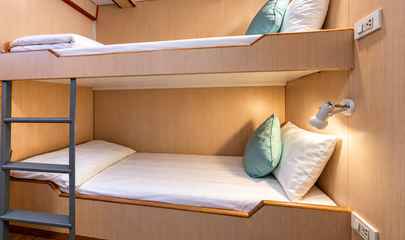 Twin Bunk Non Ensuite Cabin Upper Deck