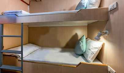 Twin Bunk Non Ensuite Cabin Upper Deck
