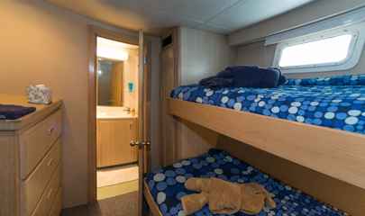 Lower deck stateroom