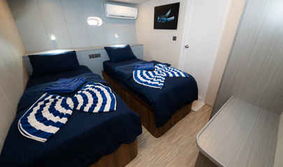 Lower Deck Twin Cabins