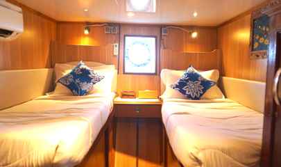 Lower Deck Twin Cabin