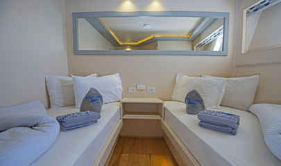 Lower Deck Cabins 1-8