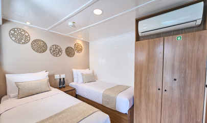 Upper Deck Twin Cabins