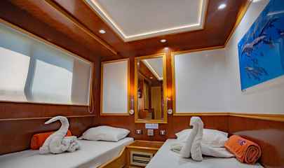 Upper Deck Twin Cabins